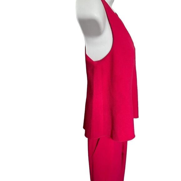 TRINA turk jumpsuit romper‎ tank hot pink size 0 NWT (ES) - Picture 3 of 12